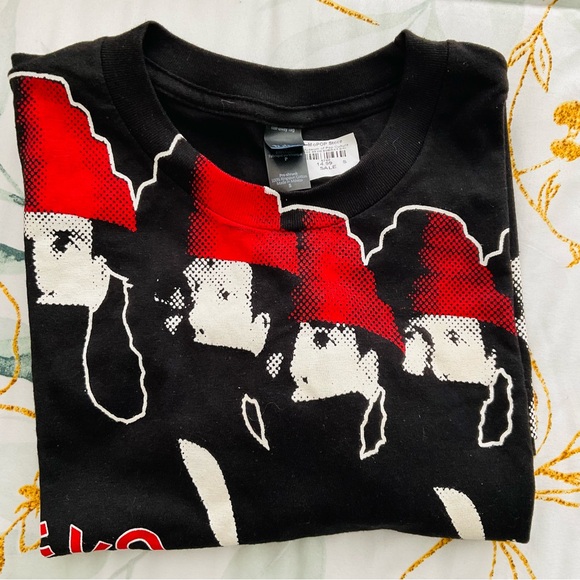 DEVO Full Front Group Unisex Slim Fit Black T-Shirt 100pct Cotton Size Small NEW - Picture 7 of 8